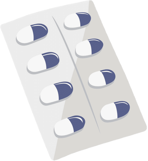Tabletten in Verpackung